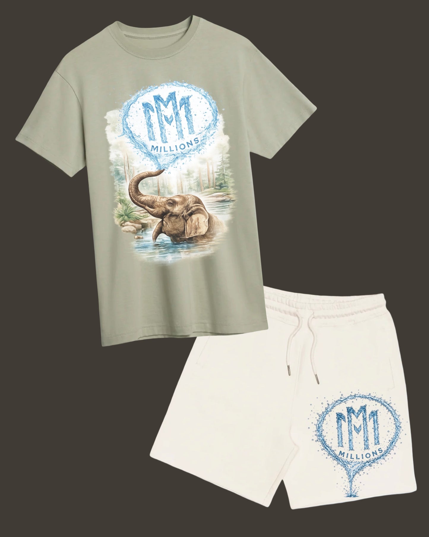 The Double M “Ivory Mogul” Short set